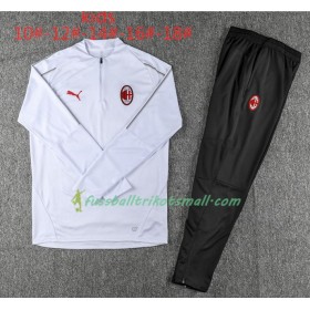 AC Mailand Kinder Sweatshirts Anzüge Weiß 2018-2019